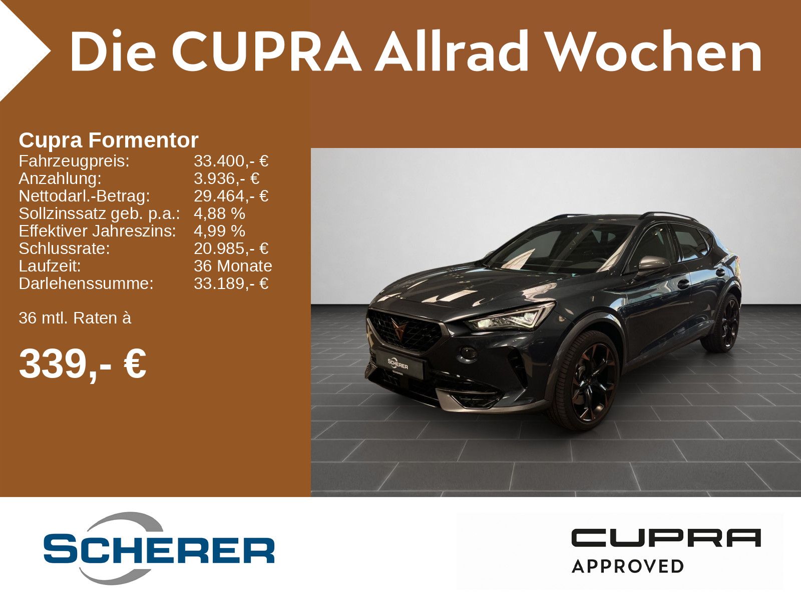 Cupra Formentor VZ VZ 2.0 TSI 4Drive - Samsaru's Car Outlet
