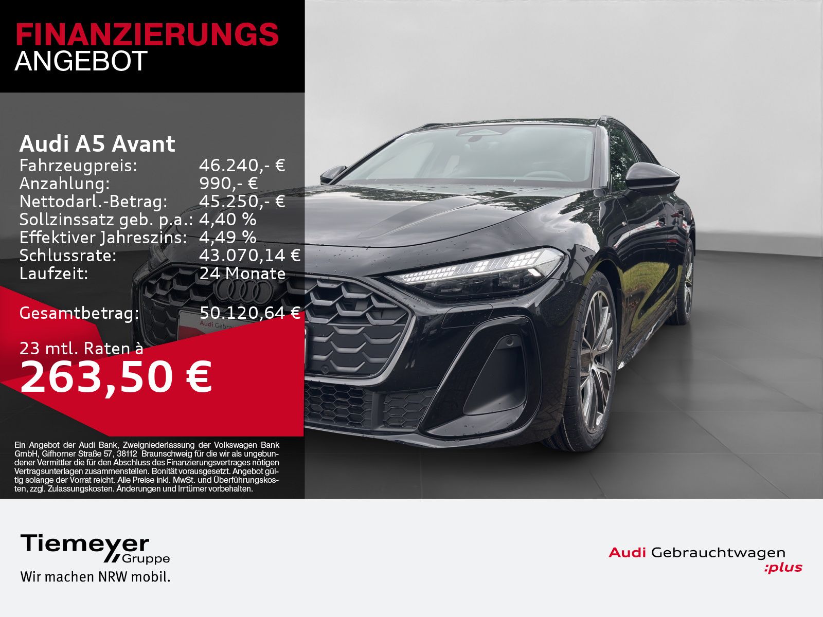 Audi A5 Avant TFSI Q S LINE LM19 PANO AHK BF-DISPLAY