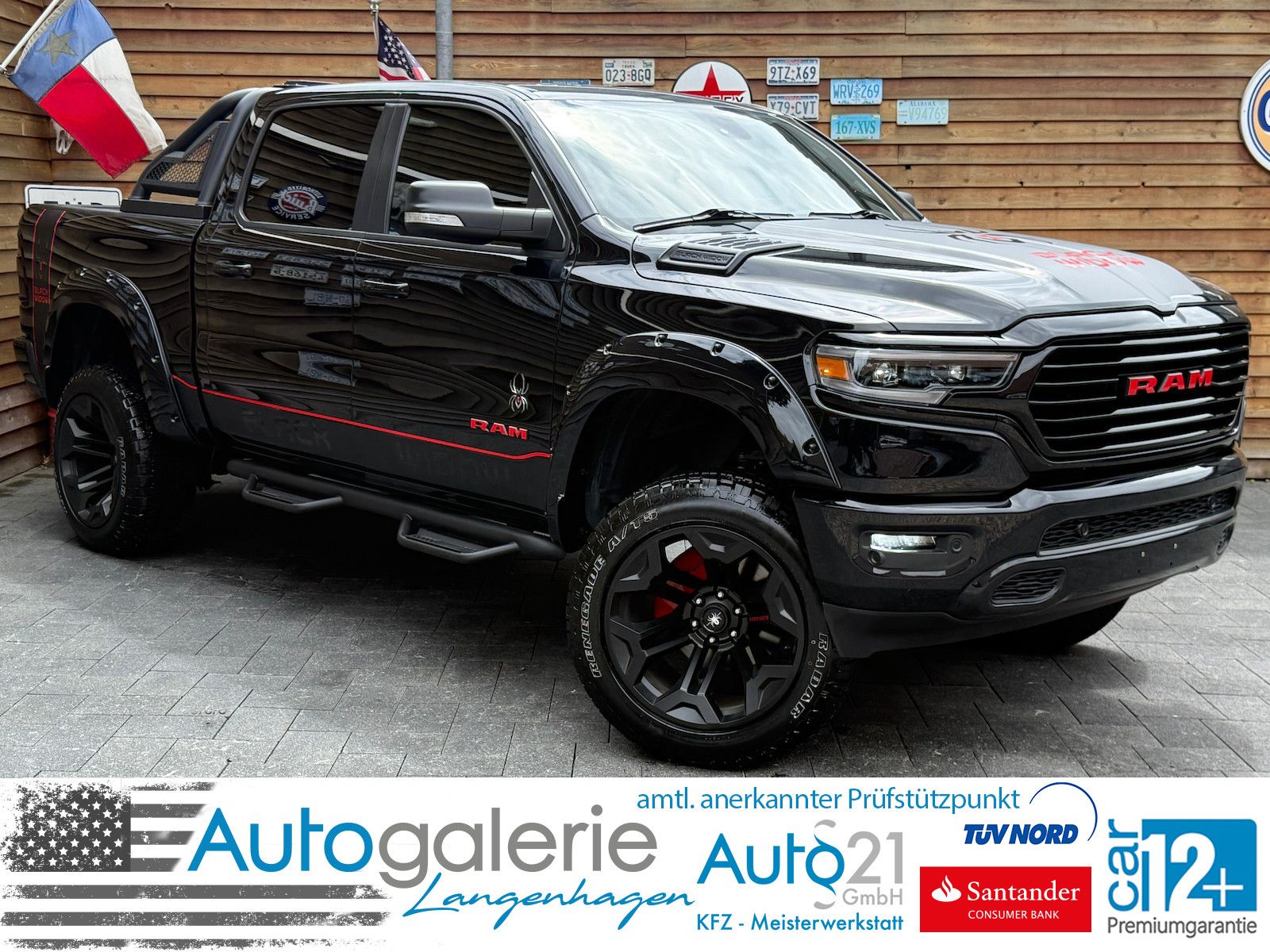 Dodge RAM 1500 6´´ BLACK WIDOW 5.7L 12´´ LED
