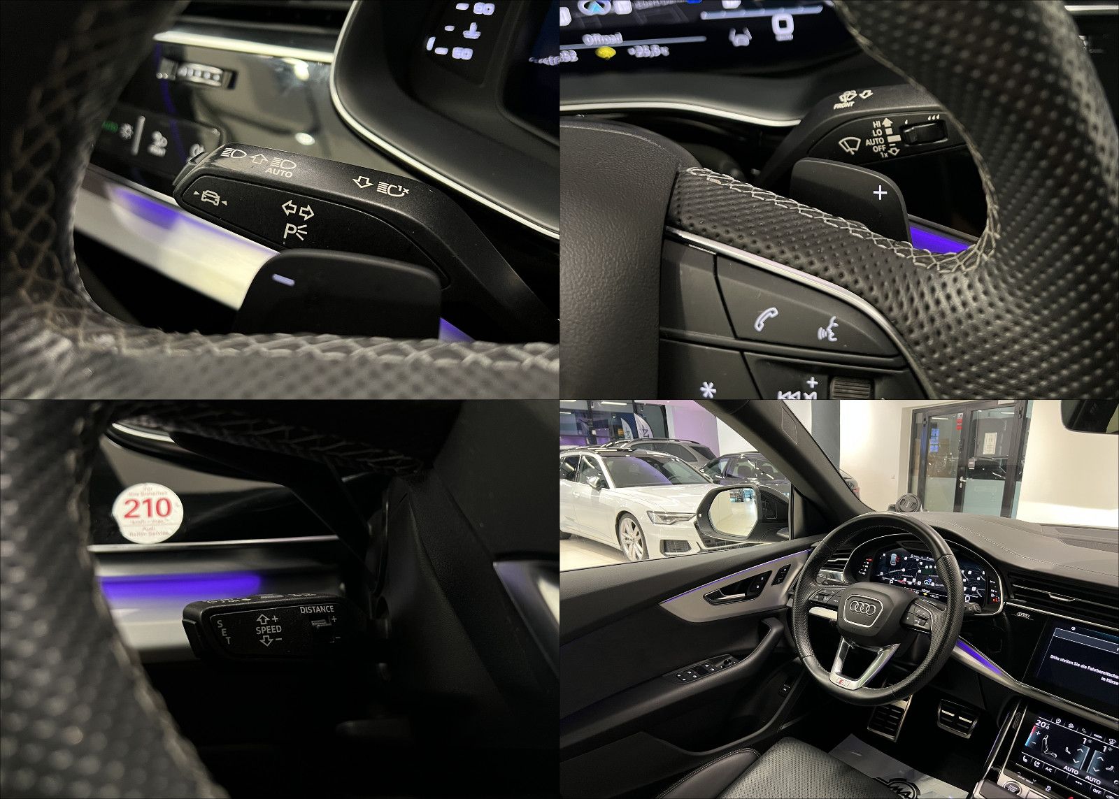 Audi Q8 50 S-LINE|ACC|HUD|LUFTF|MASSAG|PANO|360°|B&O|