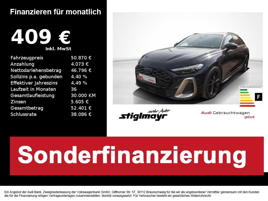 Audi A5 Avant edition one S-line TFSI quattro B&O+HUD