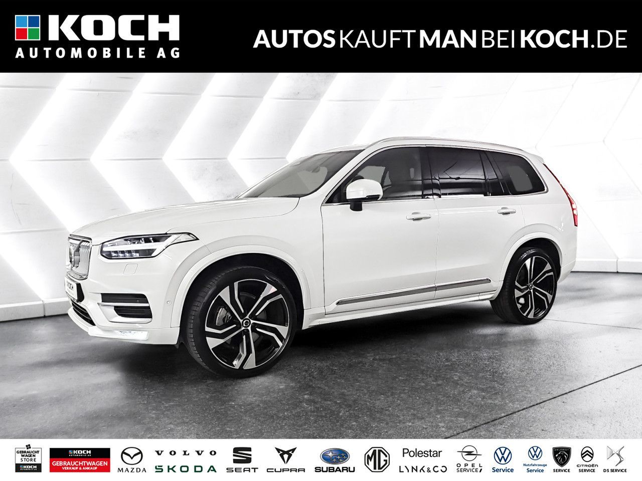 Volvo XC90 B5 AWD UltimateBright PANO AHK STHz 360 HUD