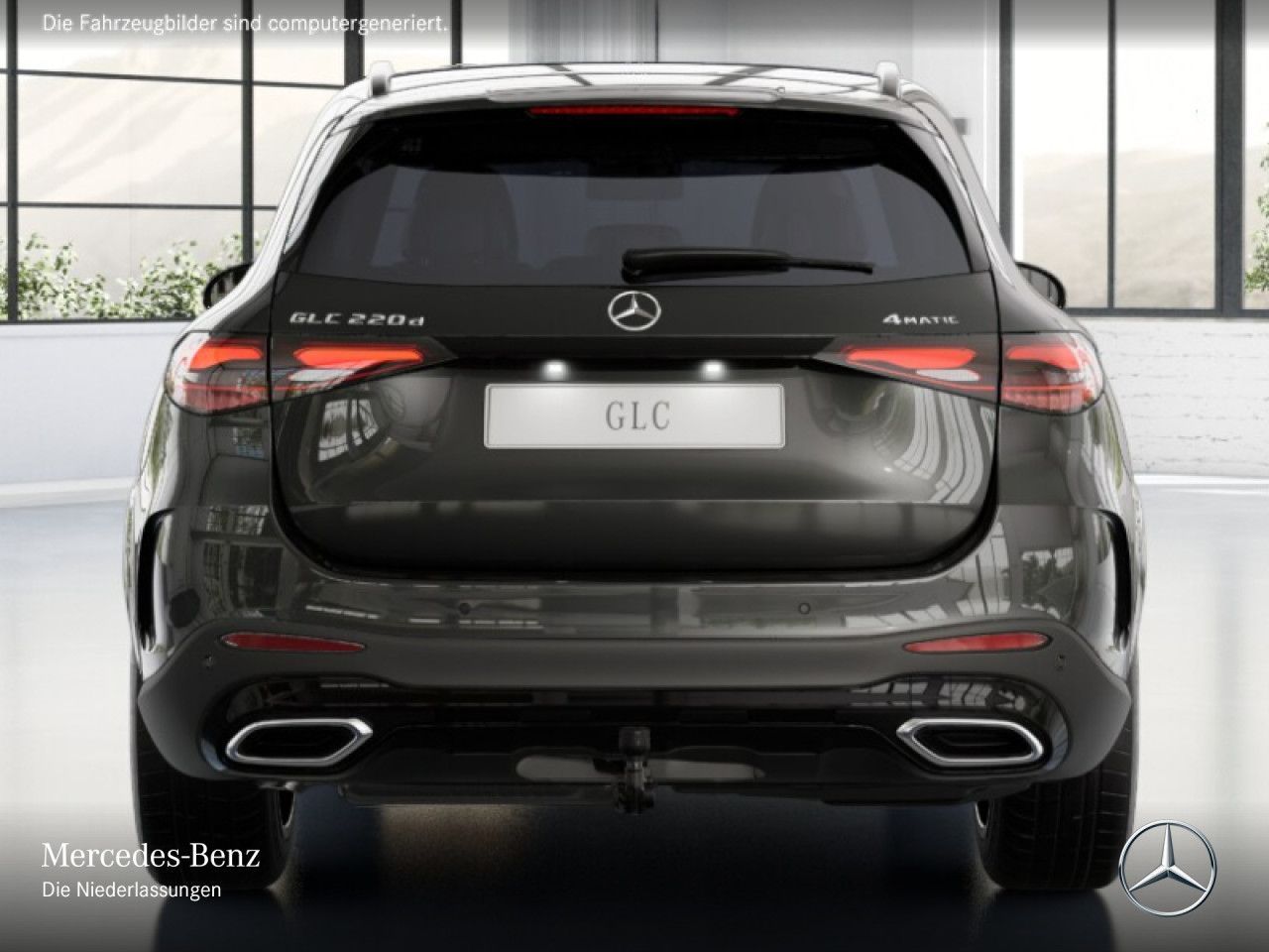 Mercedes-Benz GLC 220 d 4M AMG+NIGHT+PANO+360+AHK+BURMESTER+9G