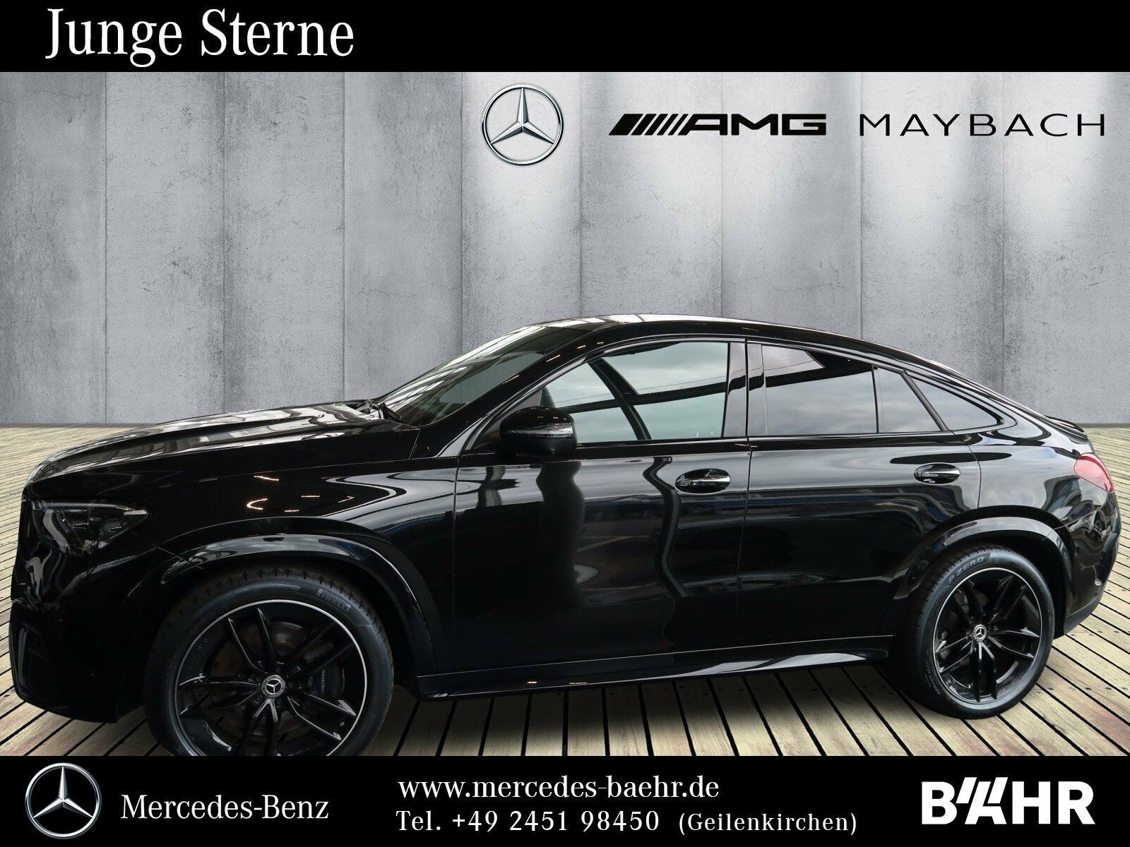 Mercedes-Benz GLE 450 d 4M Coupé AMG+Night/Pano/AHK/Airmatic
