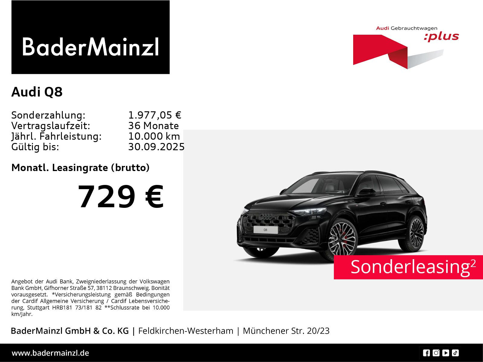 Audi Q8 55 TFSIe quattro S line - Samsaru's Car Outlet