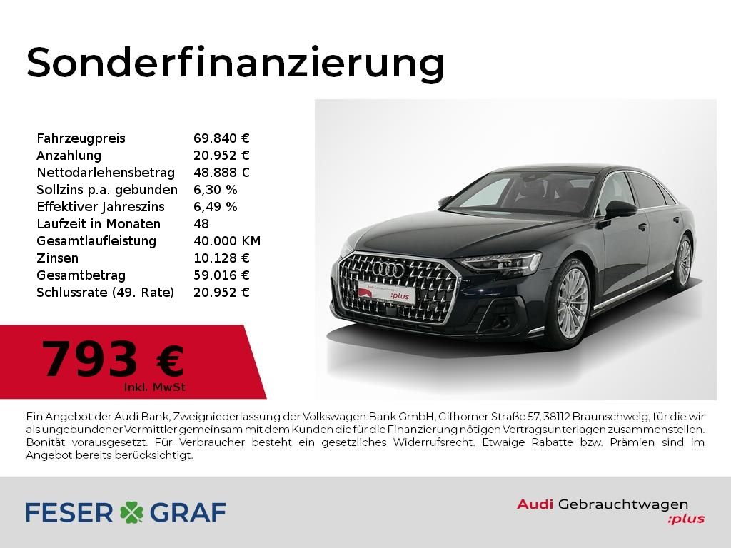Audi A8 Lang 50 TDI - Samsaru's Car Outlet