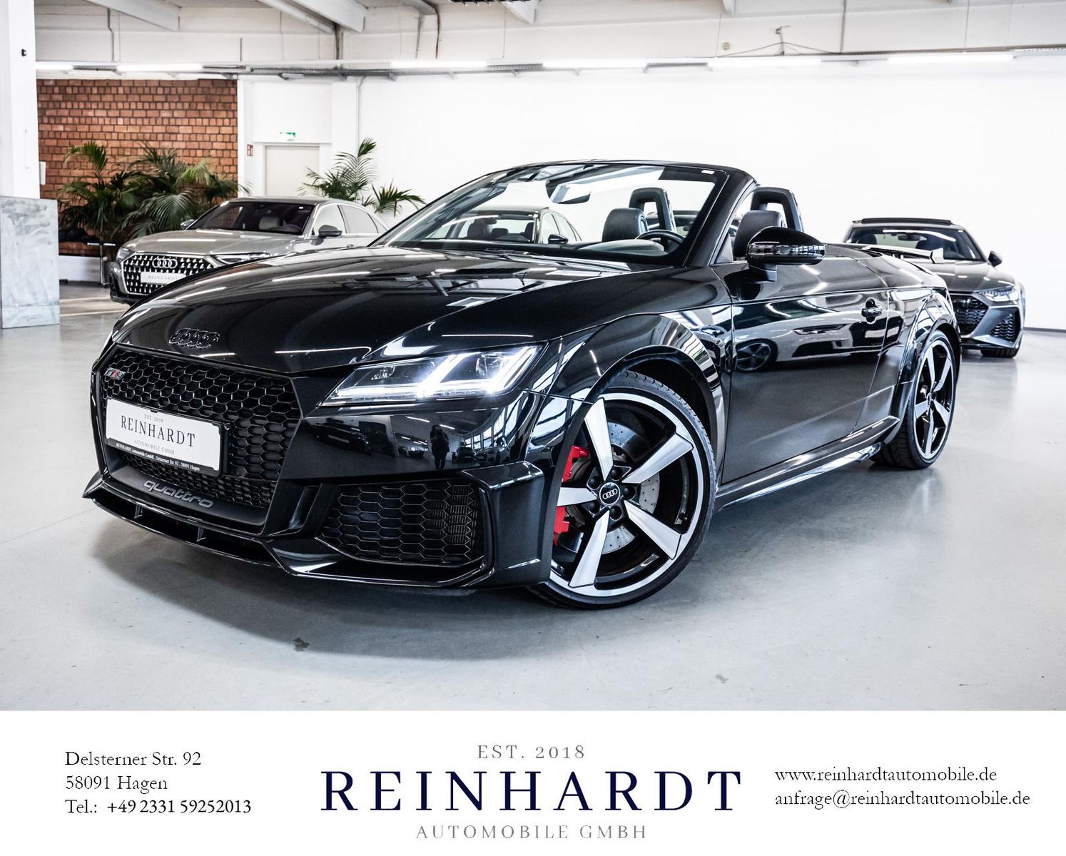 Audi TT RS ROADSTER ALL-BLACK/20Z/MTRX/RS-AGA/280KM/H