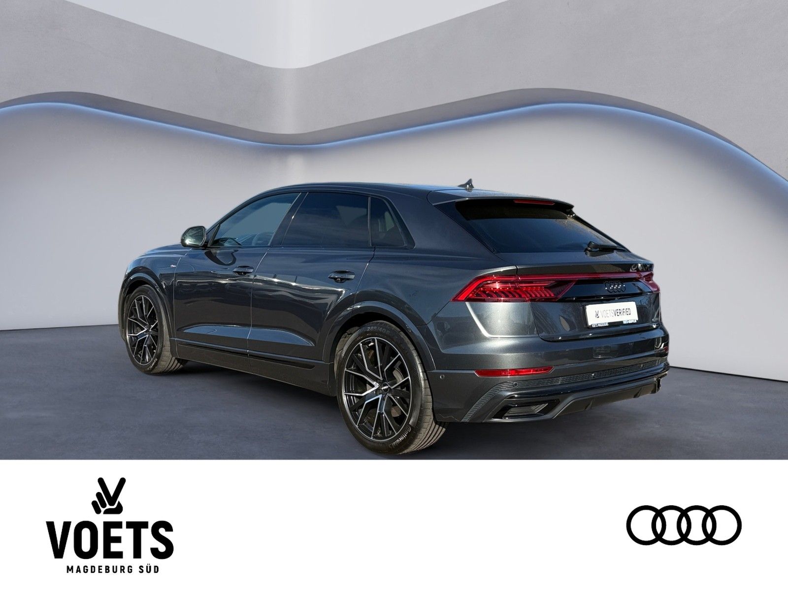 Audi Q8 S-LINE 50 TDI QUATTRO MATRIX+AHK+RAUTE+LUFTF