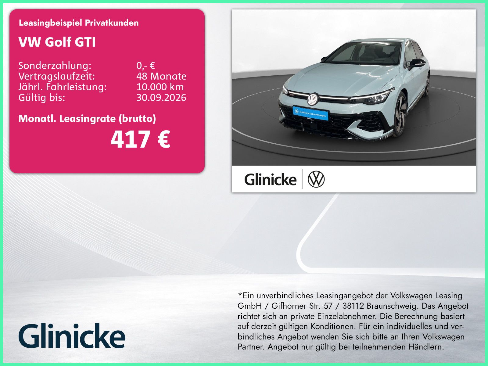 Volkswagen Golf VIII GTI Clubsport Matrix LM 18" Navi 360° 