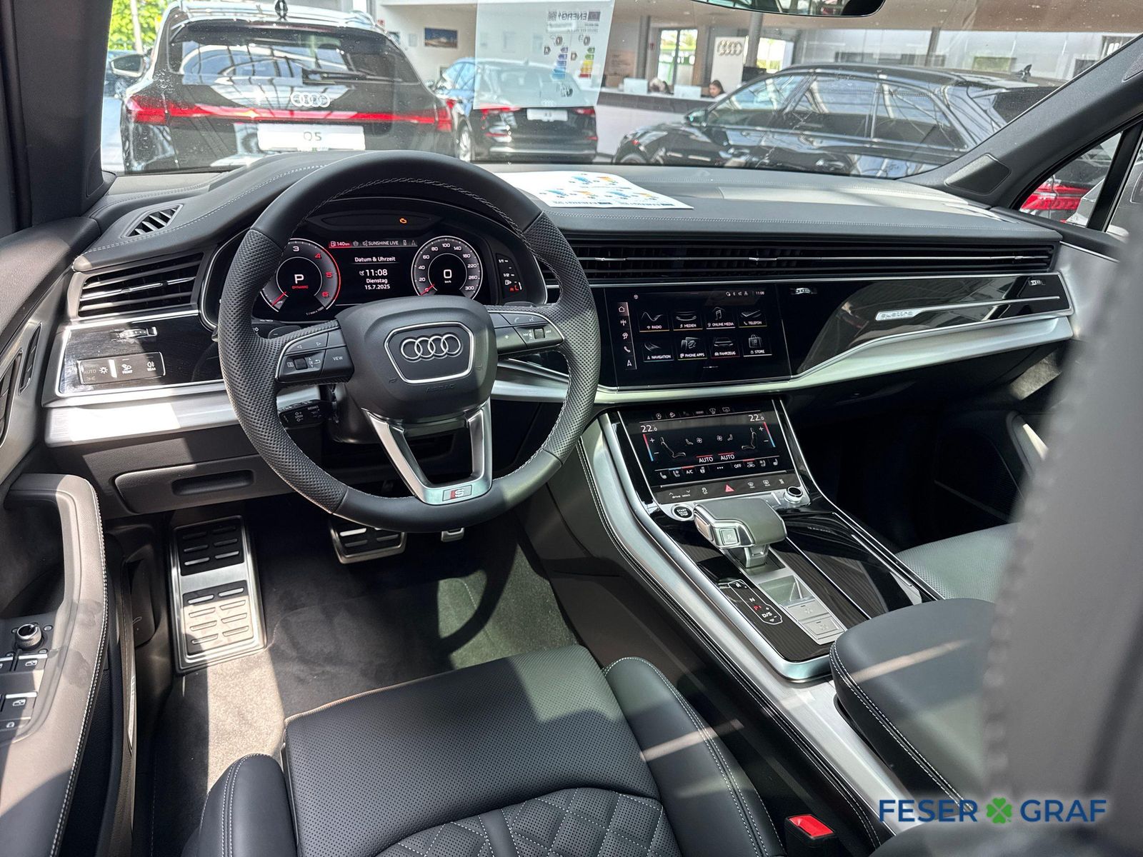 Audi Q7 50 TDI Sline AHK Pano HUD Matrix STHZ 7Sitzer