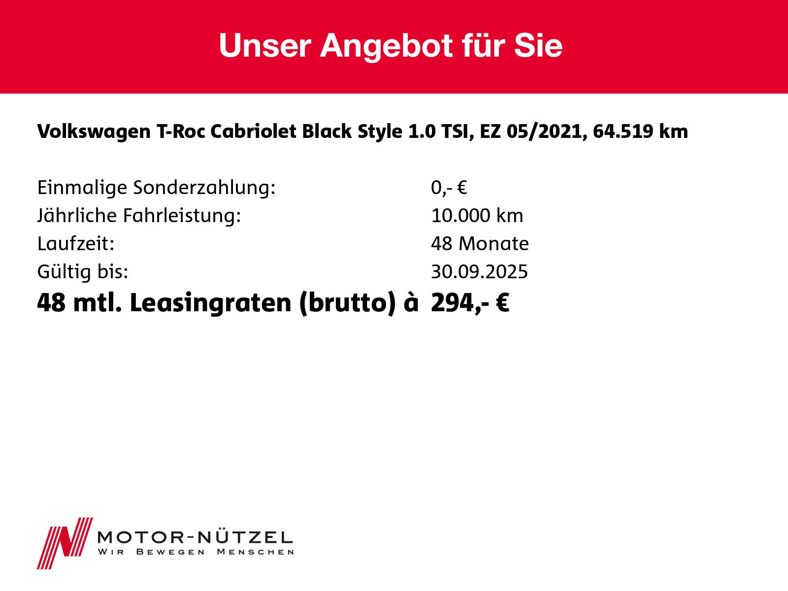 Volkswagen T-Roc 1.0 TSI BLACK STYLE - Samsaru's Car Outlet
