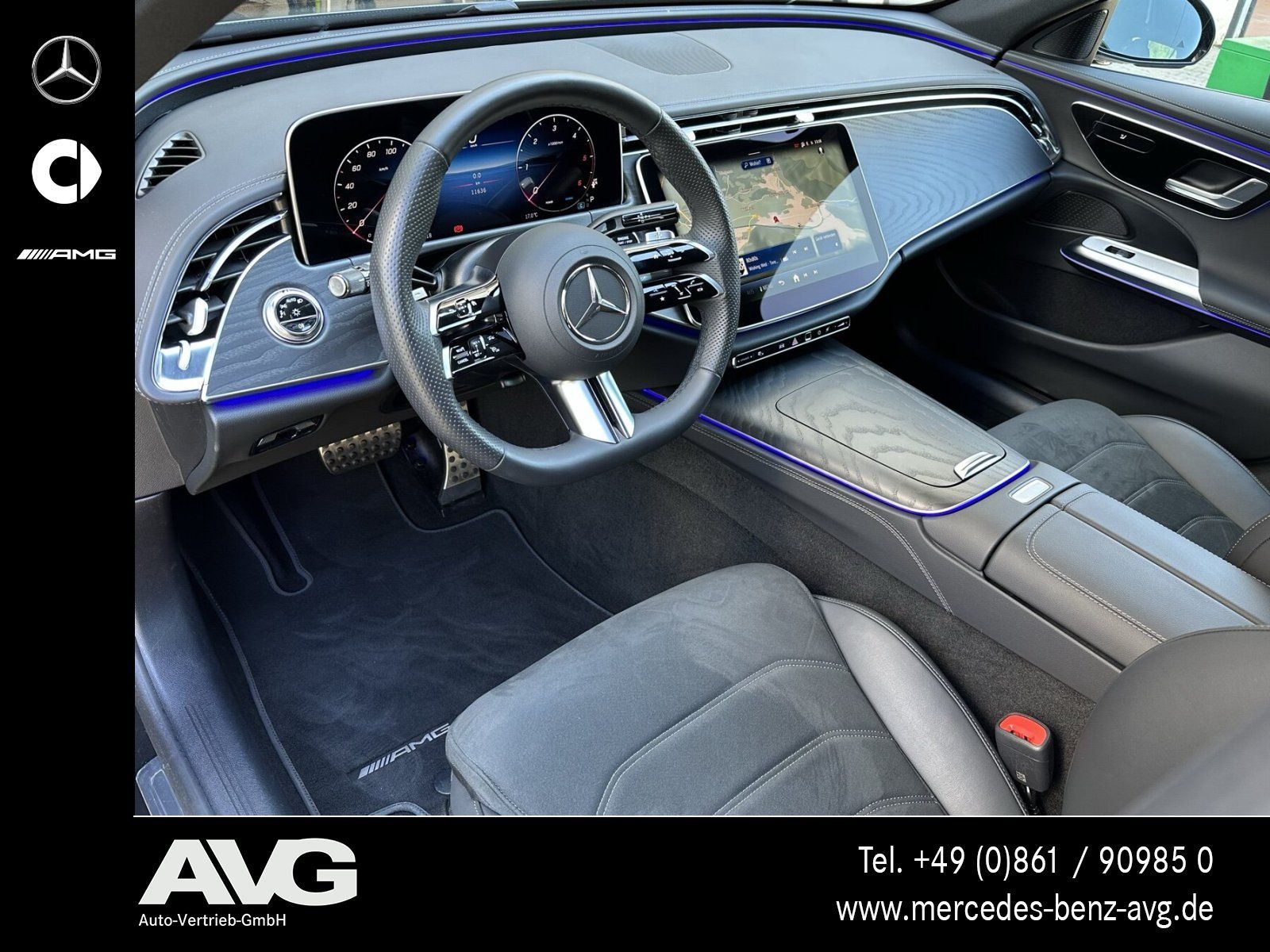 Mercedes-Benz E 220 d 4M T AMG-Advanced AHK Night Distronic