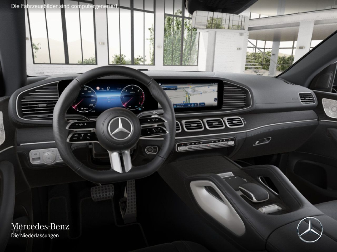 Mercedes-Benz GLE450d 4M Cp AMG Premium/Pano/22"/Airm/AHK/Nigh