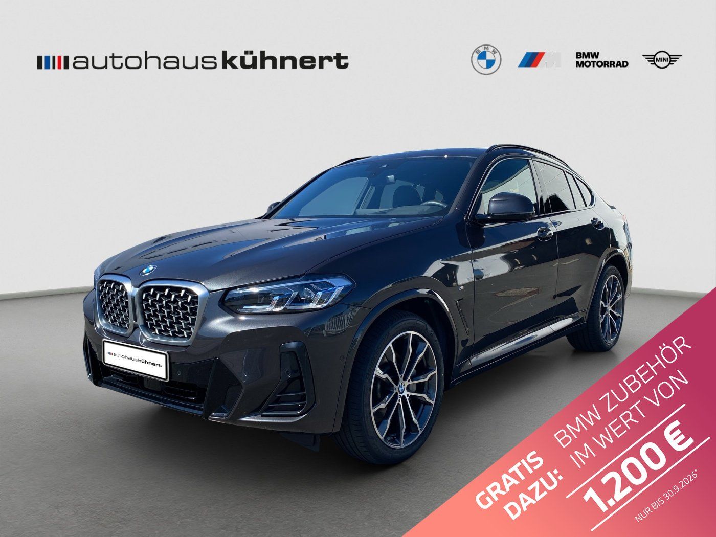 BMW X4 xDrive 30d ///M-Sport Laser ACC AHK Pano HiFi