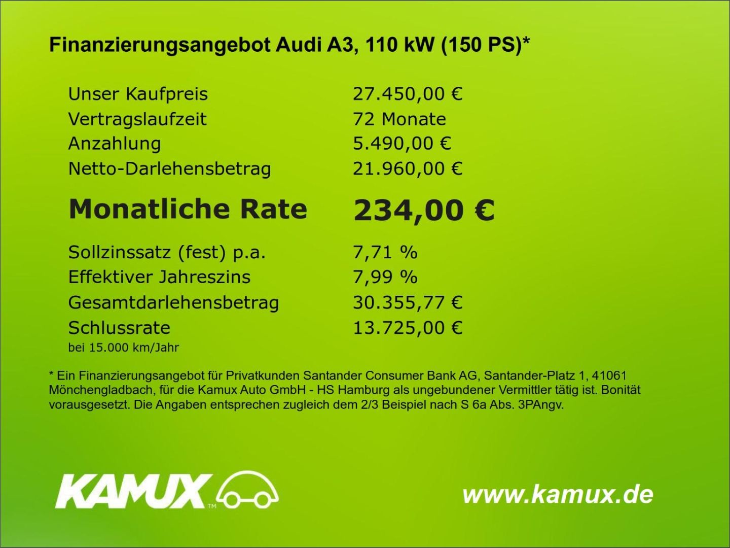 Audi A3 35TFSI Limo S-tronic advanced S-Line+LED+NAVI