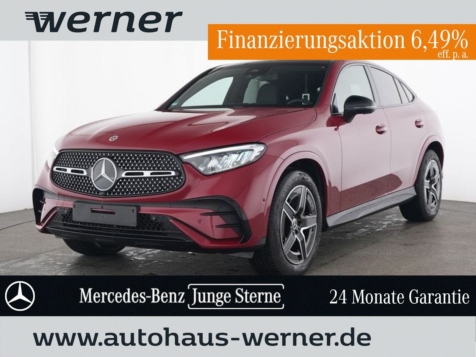 Mercedes-Benz GLC 300 d 4M Coupe AMG-ADV+ AHK PANO MEMORY DIST