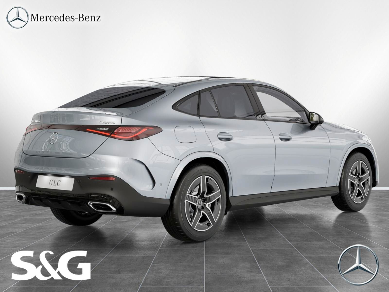 Mercedes-Benz GLC 300 de 4M Coupé AMG - Samsaru's Car Outlet