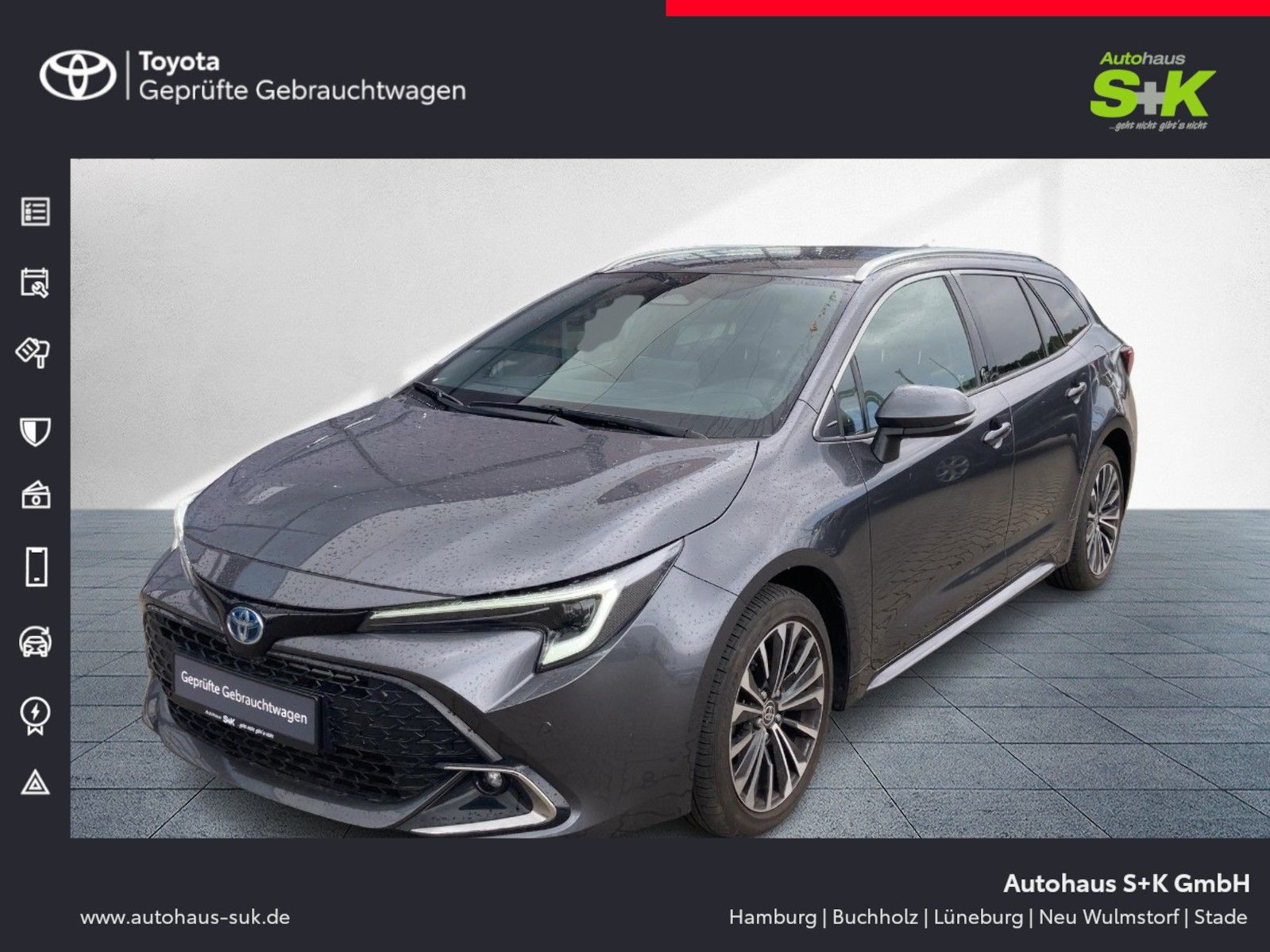 Toyota Corolla Touring Sports 2.0 Hybrid Team - Samsaru's Car Outlet