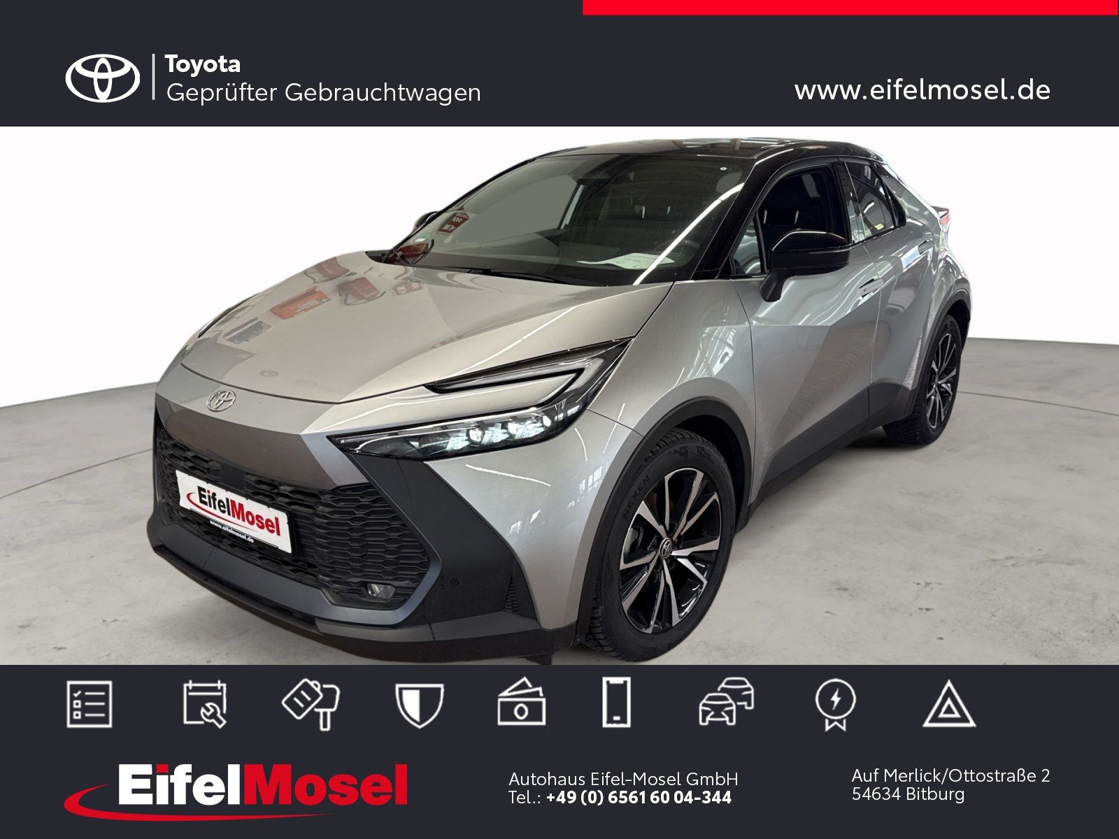 Toyota C-HR Team + Technik 15 Jahre Relax Garantie