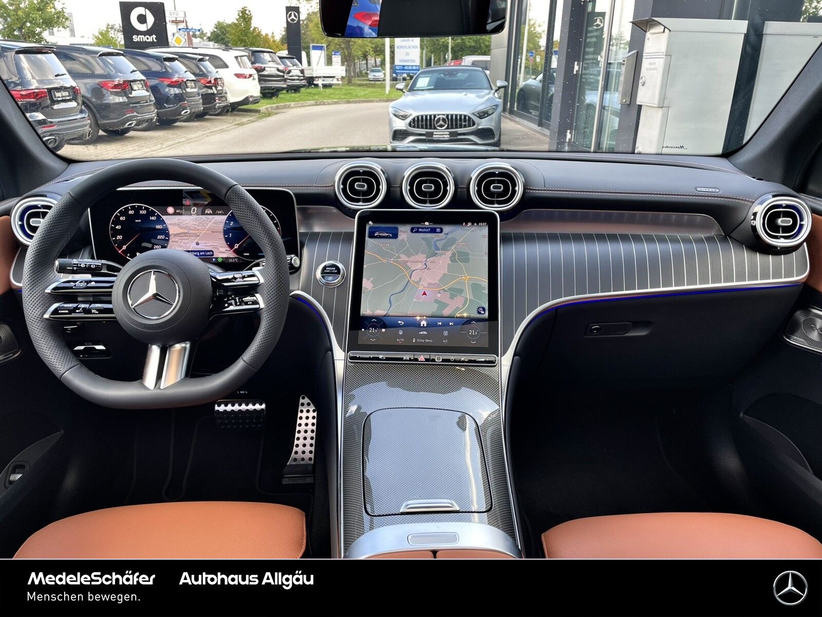 Mercedes-Benz GLC 300 4M AMG Night Distr AHK Burm3D Pano Memo