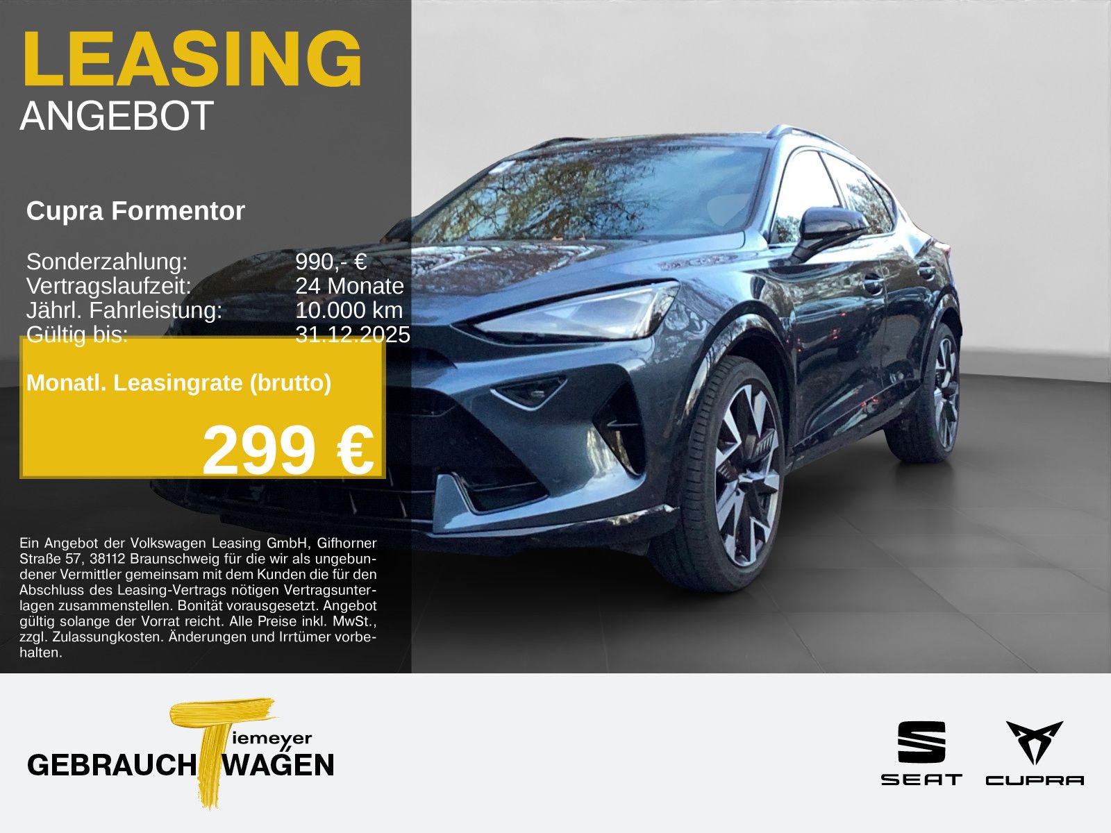 Cupra Formentor VZ 2.0 TSI PANO AHK SENNHEISER MATRIX