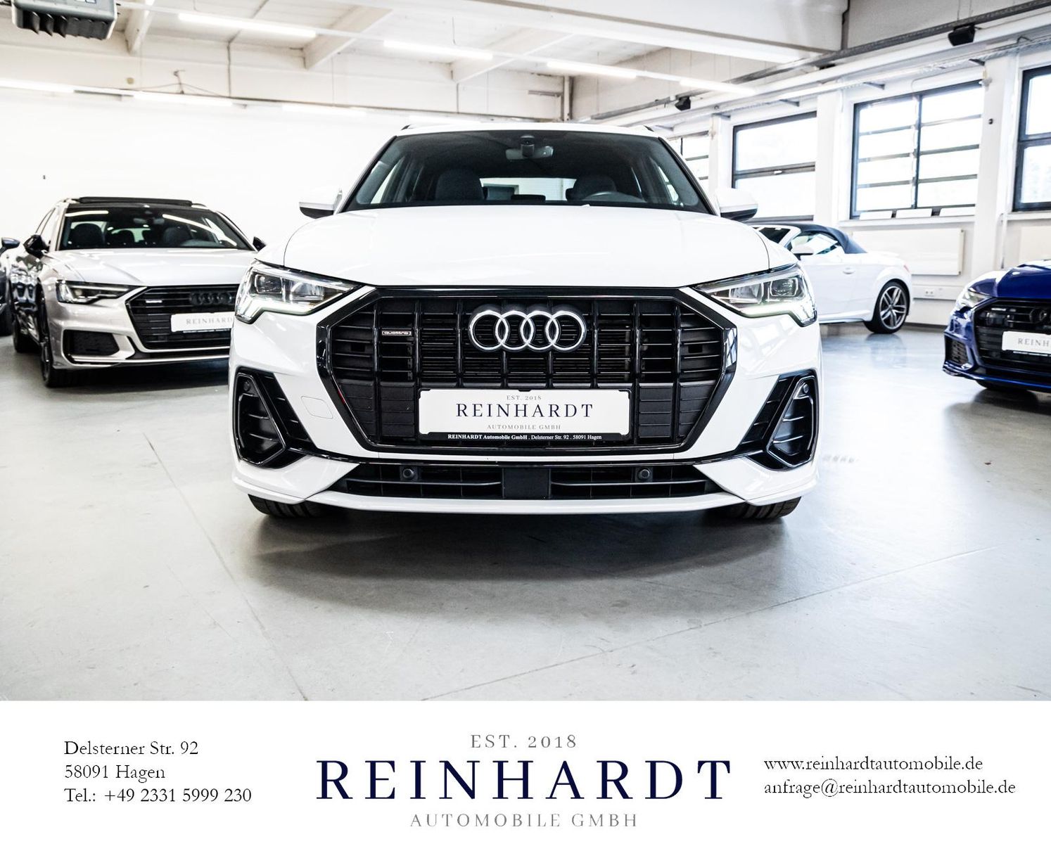 Audi Q3 40 TDI Q S LINE BLACK - Samsaru's Car Outlet