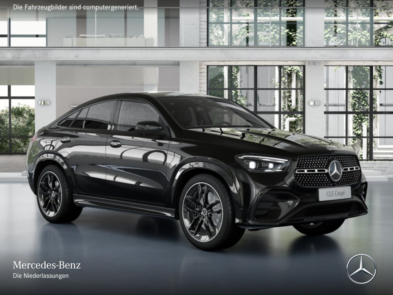 Mercedes-Benz GLE450d 4M Cp AMG Premium/Pano/22"/Airm/AHK/Nigh