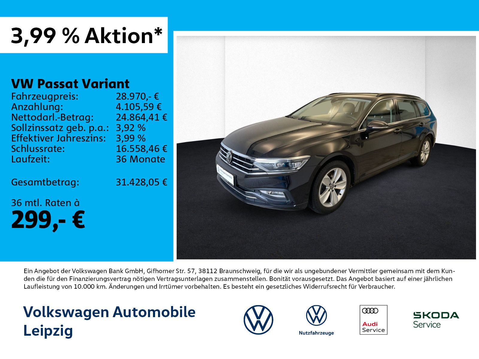 Volkswagen Passat - Passat Variant Business 2.0 TDI 4M DSG