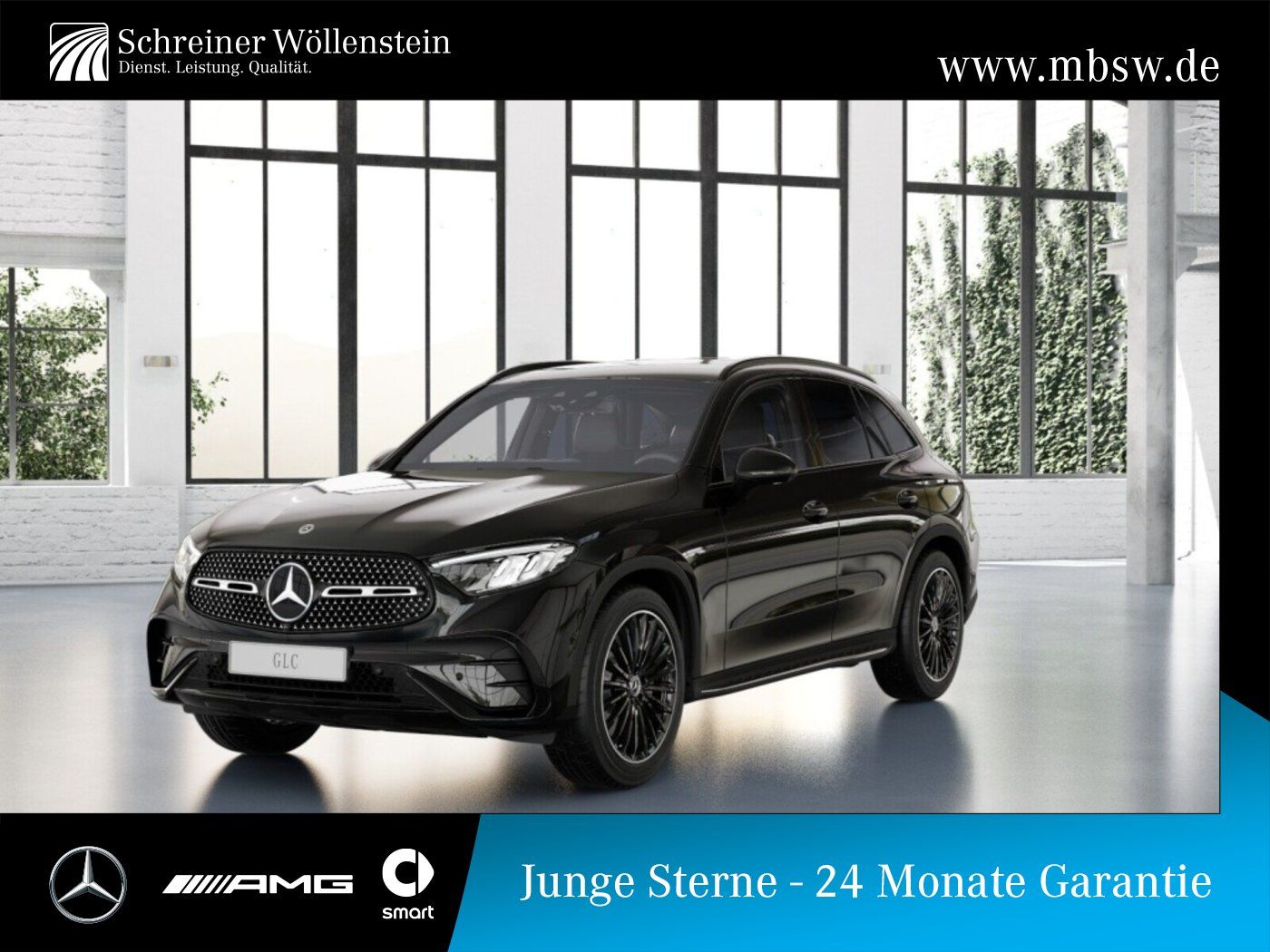 Mercedes-Benz GLC 300 d 4M AMG*Night*FAP+*AHK*360*Memo*TrBr*20