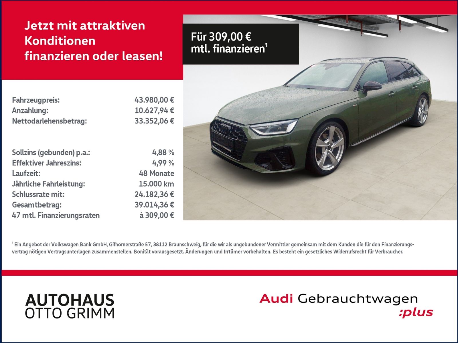 Audi A4 Avant 35 TDI S line - Samsaru's Car Outlet