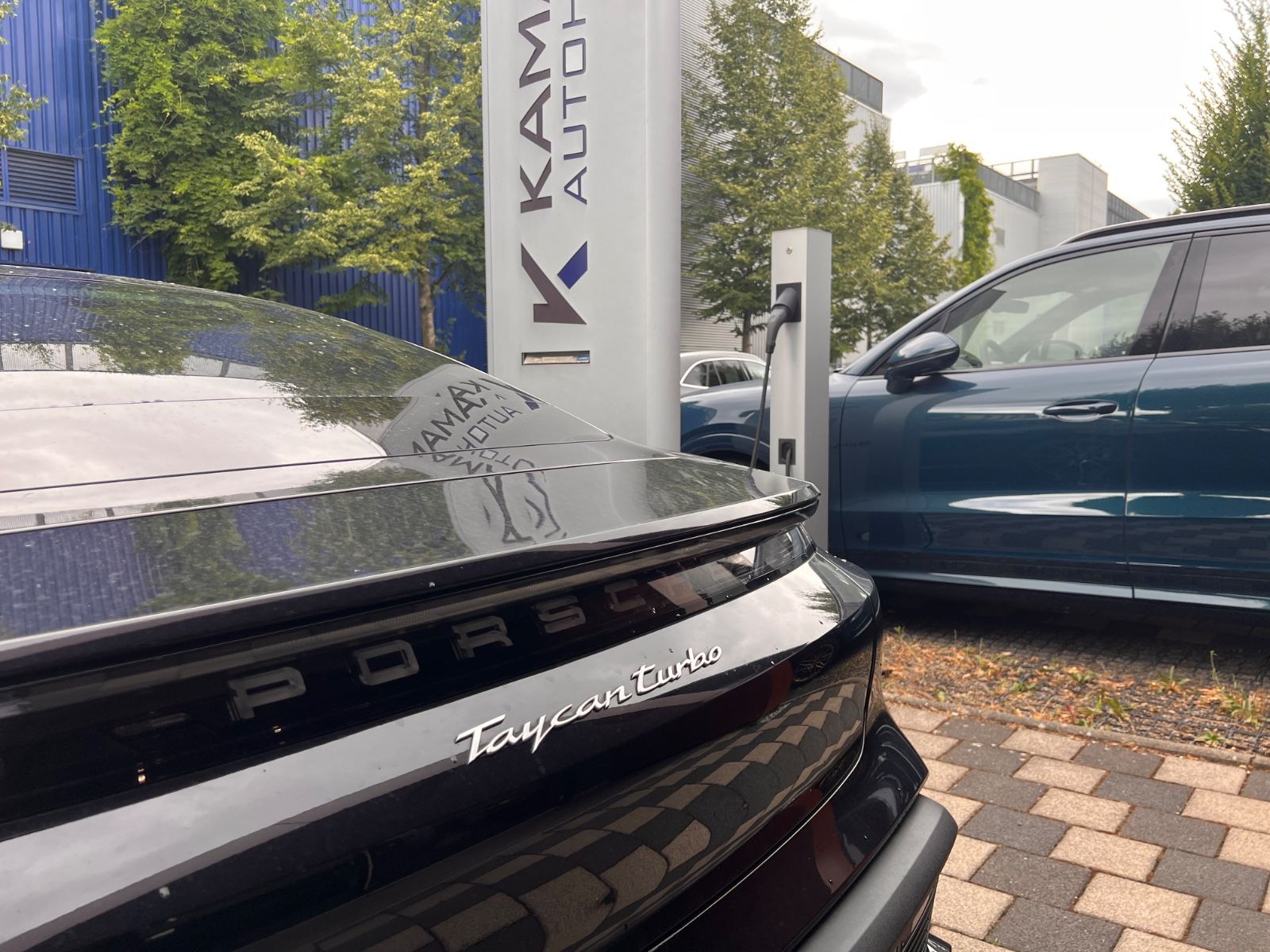 Porsche Taycan Turbo #BURMESTER! HINTERACHS! INNO! MY23!
