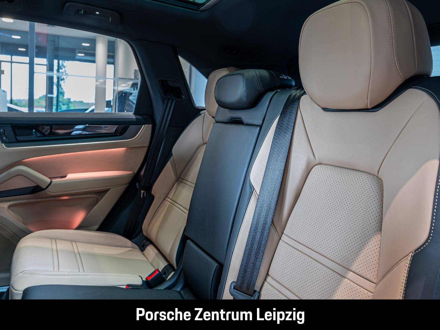 Porsche Cayenne E-Hybrid Dunkelolive Massage Sportabgas