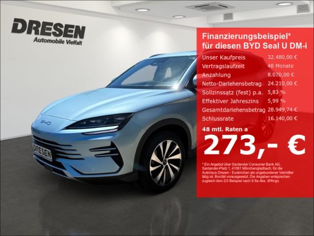 BYD Seal U DM-i 1.5 DESIGN Leder/Glasdach/LED/LM