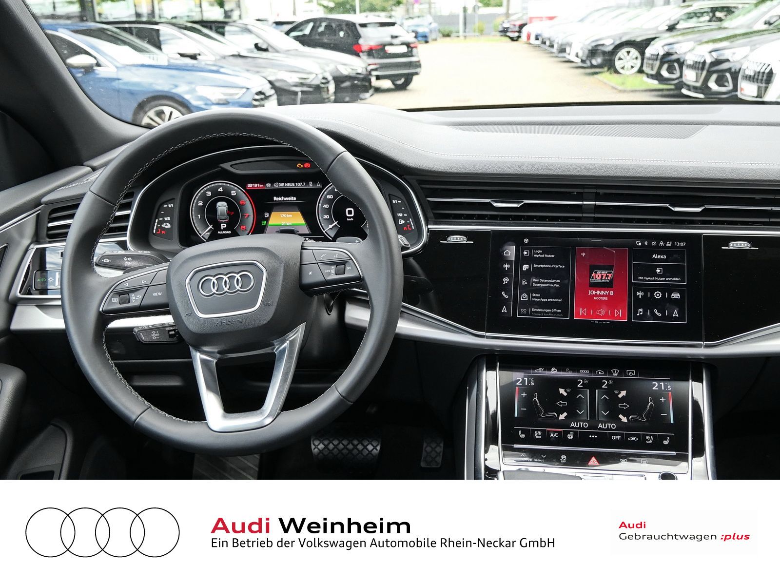 Audi Q8 55 TFSIe Black-Paket Headup UPE 113.835€