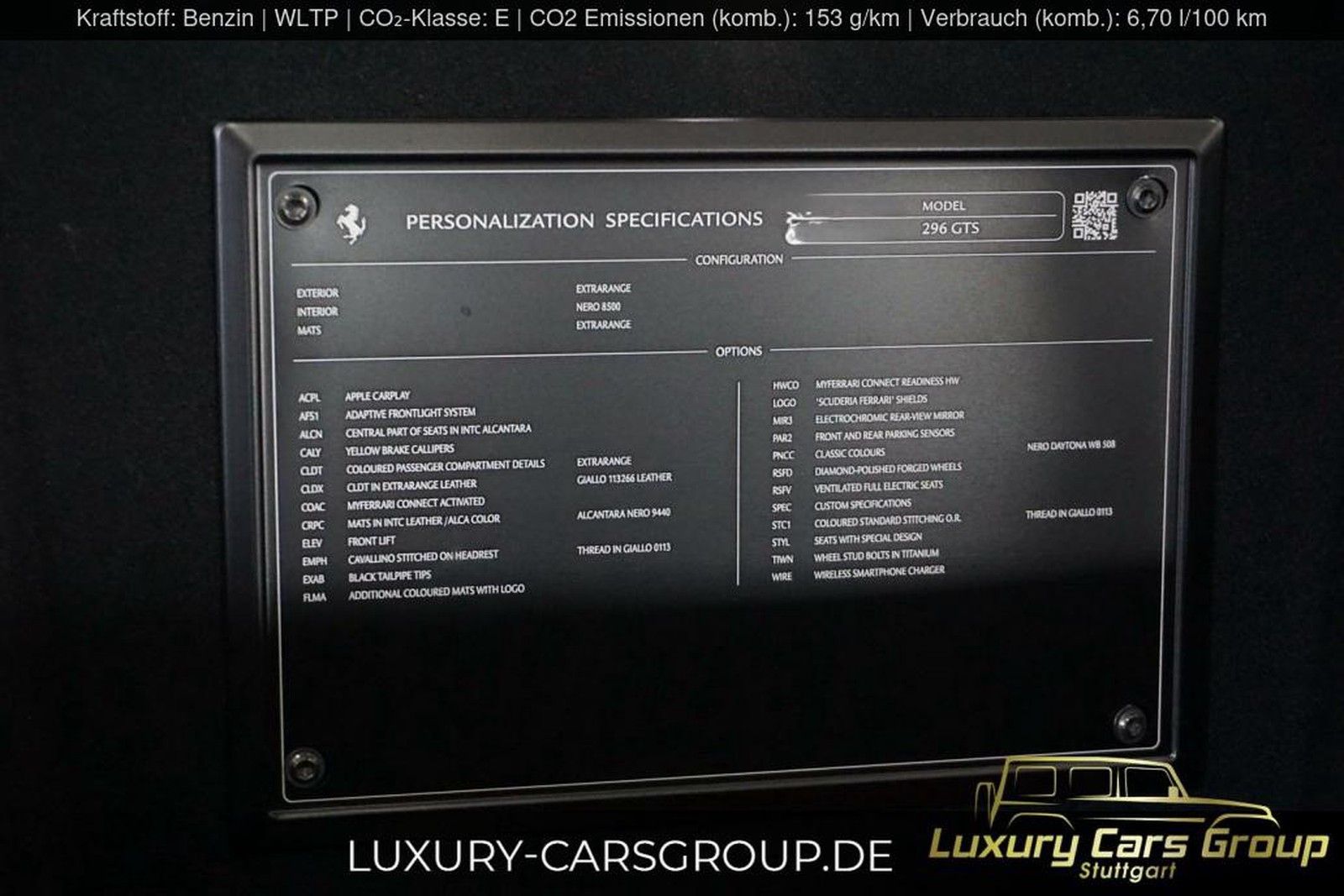 Ferrari 296 GTS - Samsaru's Car Outlet