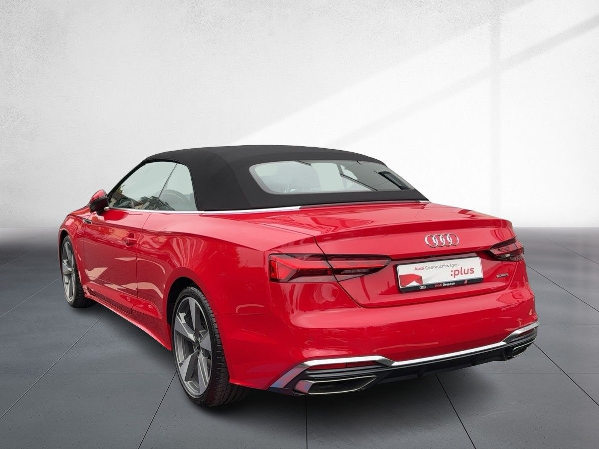 Audi A5 Cabriolet 40TDI S line qua. Matrix Leder AHZV