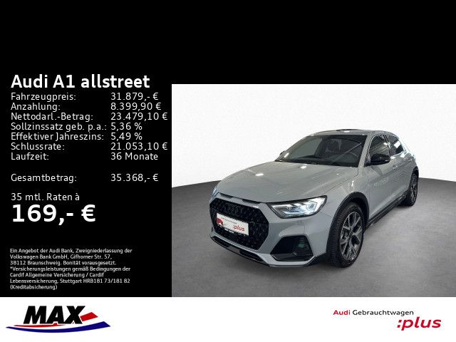 Audi A1 allstreet 1.5 TSI S LINE LED+SONOS+KAMERA+NAV