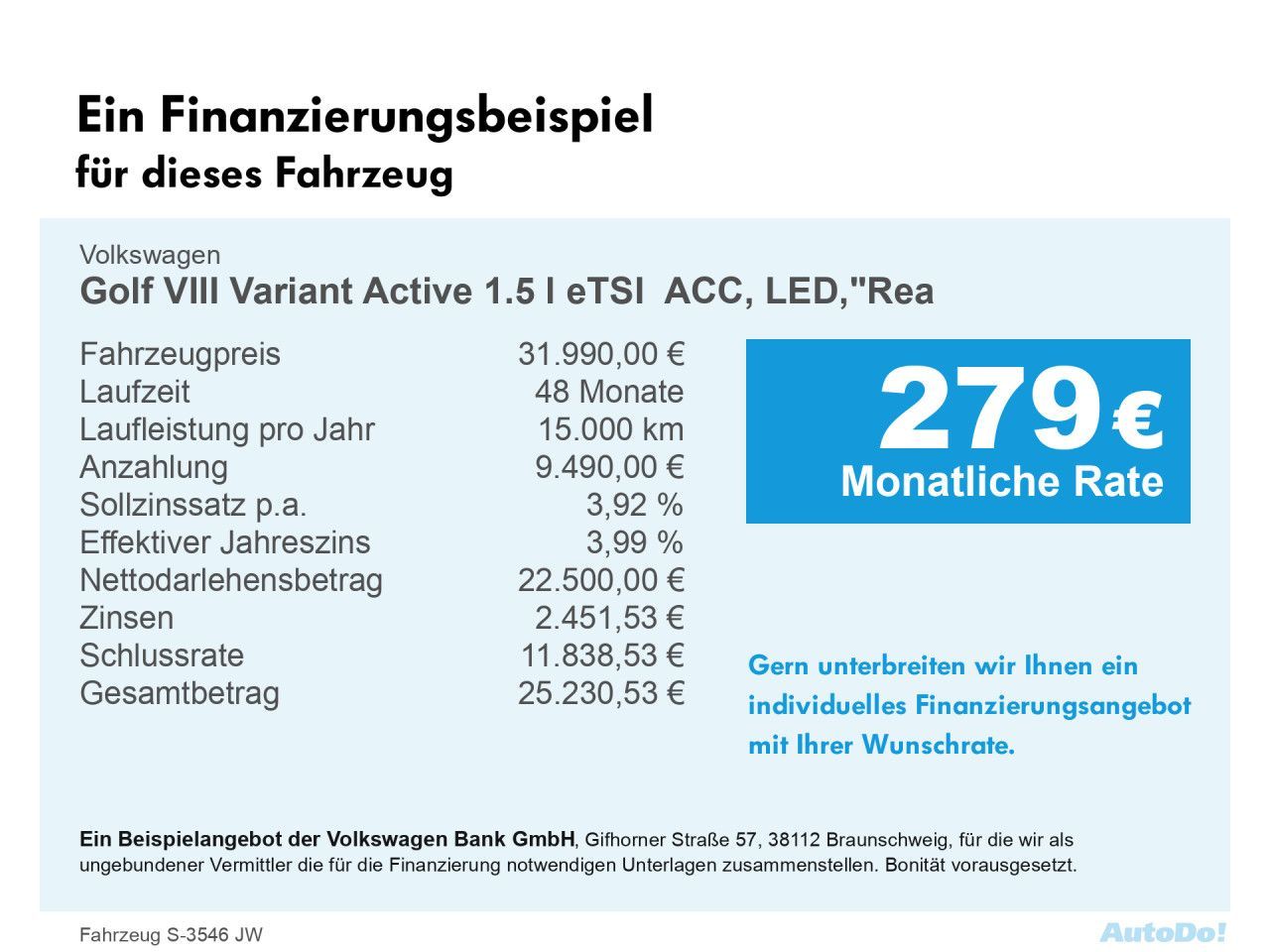 Volkswagen Golf VIII Variant Active 1.5 l eTSI - Samsaru's Car Outlet