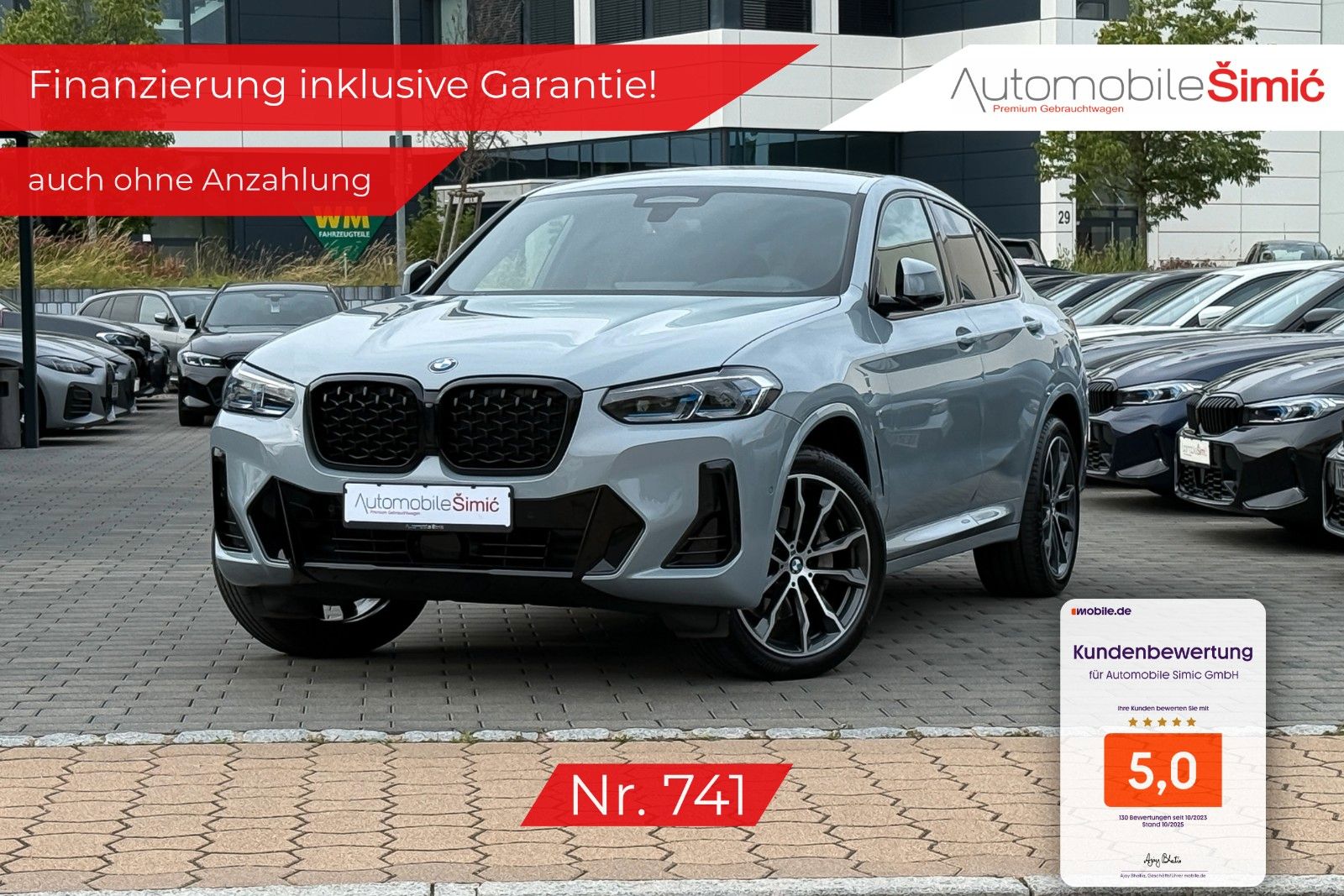 BMW X4 xD 30d M Sport HuD Laser Memory StHzg 20" AHK