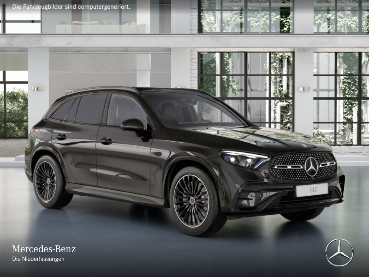 Mercedes-Benz GLC 300 d 4M AMG+NIGHT+PANO+360+AHK+KEYLESS+9G