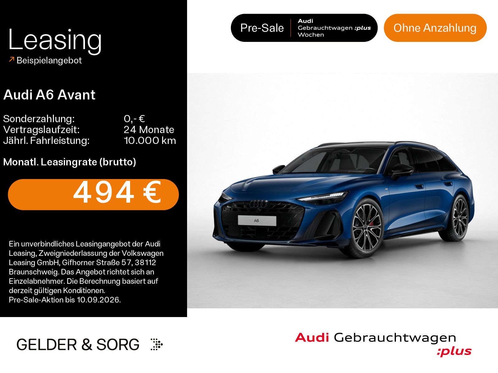 Audi A6 Avant 55 TFSI qu. S line Matrix*B&O*HuD*Pano