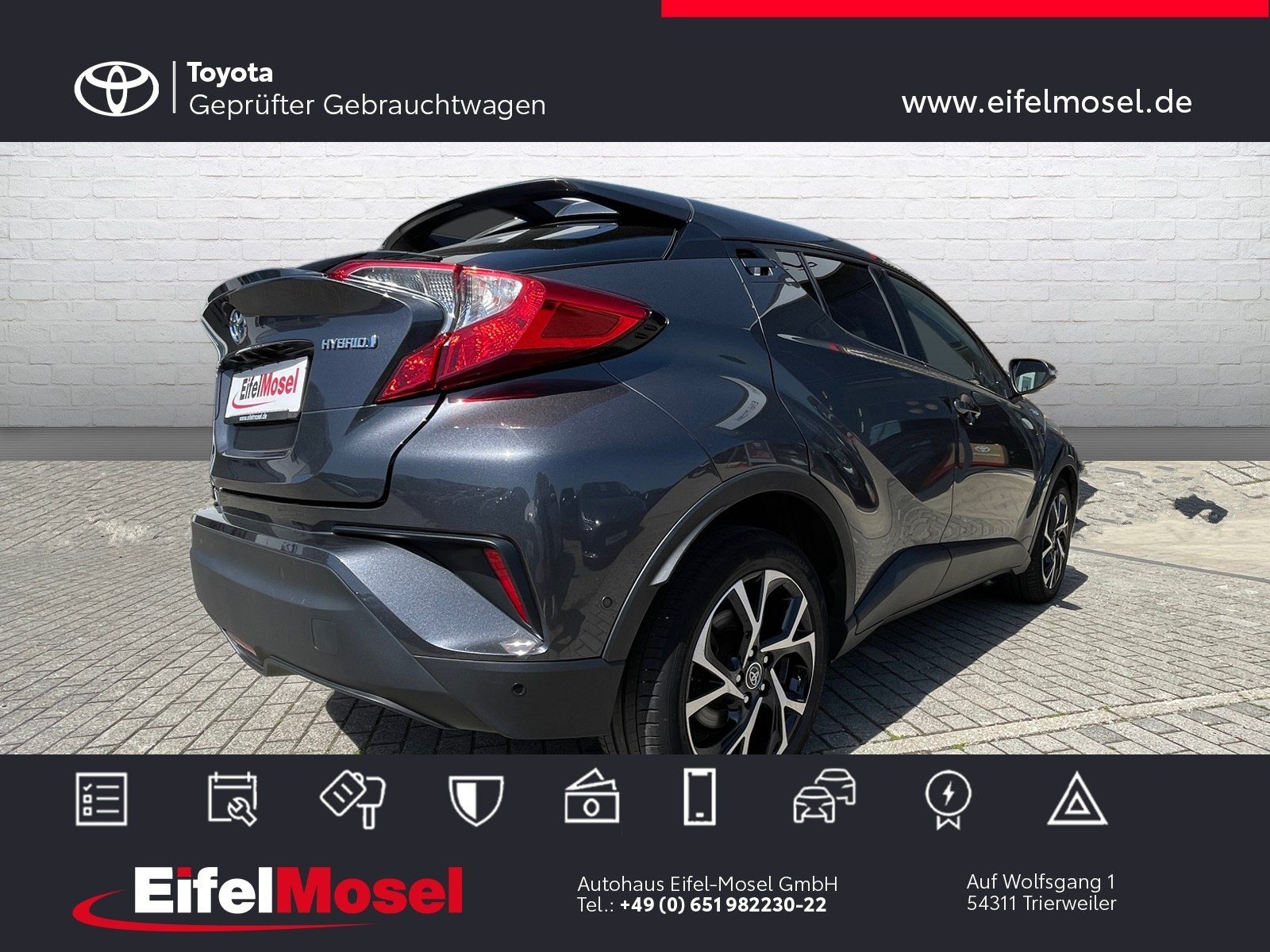 Toyota C-HR 1.8 Hybrid Club - Samsaru's Car Outlet