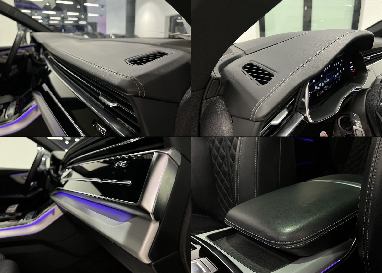 Audi Q8 50 S-LINE|ACC|HUD|LUFTF|MASSAG|PANO|360°|B&O|