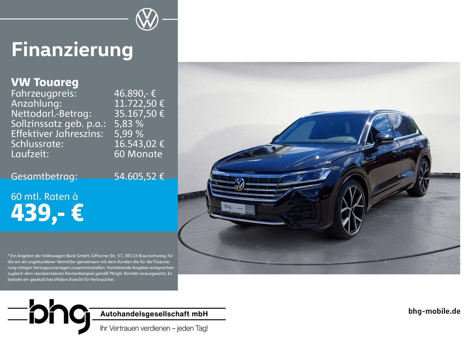Volkswagen Touareg R-Line 3,0 V6 TDI 4M tiptronic