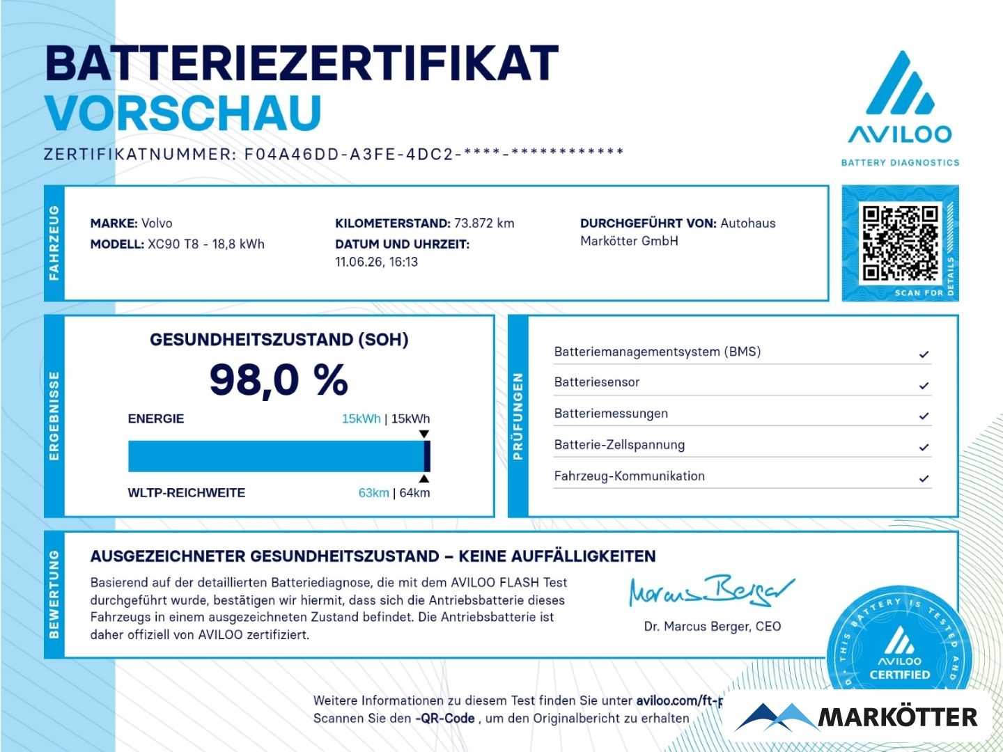 Volvo XC90 T8 AWD Recharge Plus Dark 7-Sitzer/Four-C