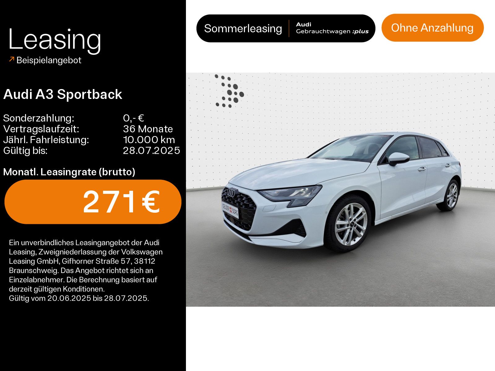 Audi A3 Sportback advanced 35 TDI - Samsaru's Car Outlet
