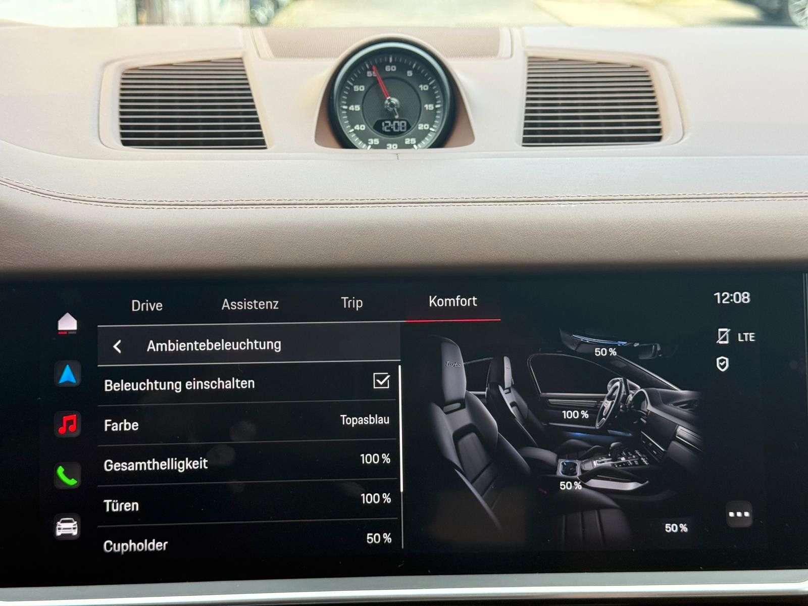 Porsche Turbo Matrix HUD 360°BOSE Pano ACC StHzg 18 Wege