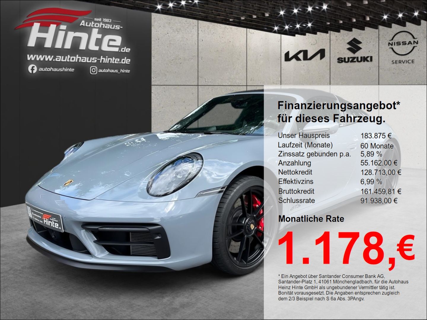 Porsche 911 Targa 4 GTS - Samsaru's Car Outlet