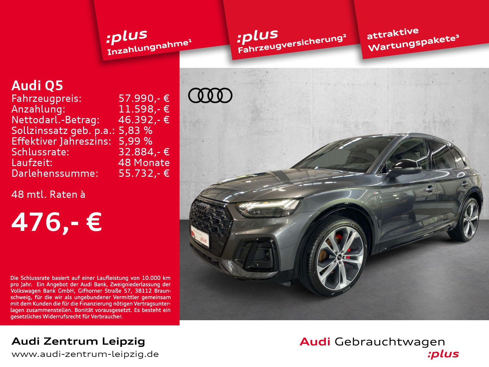 Audi Q5 40 TDI q. S line - Samsaru's Car Outlet