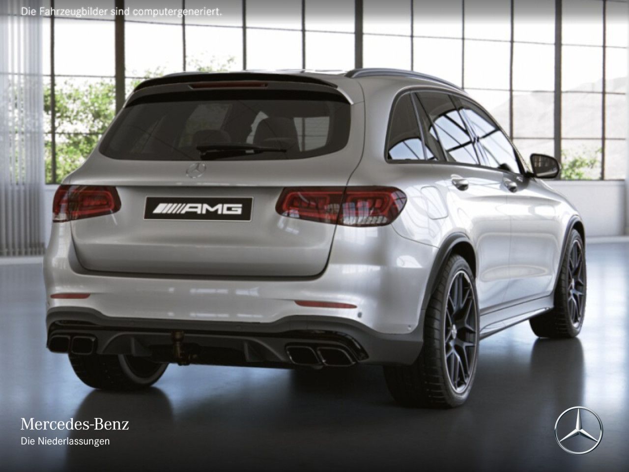 Mercedes-Benz GLC 63 S 4M AMG Pano/AHK/Night/Memo/HighAss/360
